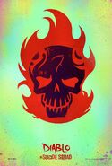 Suicide Squad character poster - El Diablo