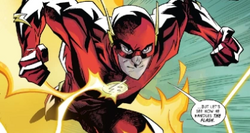 Flash runs to the rescue
