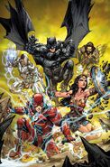 Justice League #32 variant cover (not a DCEU comic)