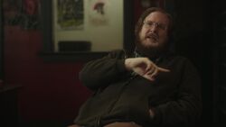 Economos explains that Eagly is Peacemaker's best friend