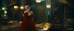 Harley Quinn shoots Luna
