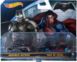 Armored Batman and Man of Steel 2 pack