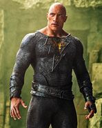 Black Adam looking up - Full promo still