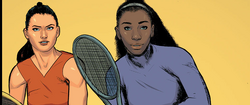 Serena Williams meets Diana Prince