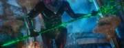 Black Manta wielding the Trident