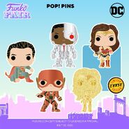 Pop! Pins release promo (Funko Fair 2021)