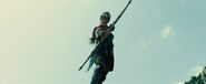 Antiope shoots arrow