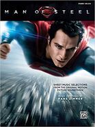 Man of Steel: Sheet Music Selections from the Original Motion Picture Soundtrack: Piano Solos