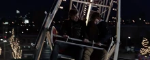 Brett and Burke on the Ferris Wheel