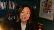 Cathy Yan accepts the Best Blockbuster award