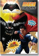 Batman v Superman: Dawn of Justice: Mega Colouring Book