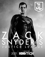 Superman Snyder Cut Character Poster