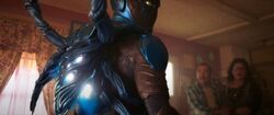 Blue Beetle backpack