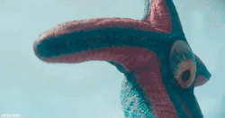 Starro releasing extensions of itself