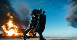 Batman attacks Nam-Ek