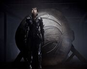 Faora and Kal-El's ship