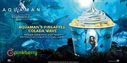 Aquaman's Pineapple Colada Wave from Pinkberry