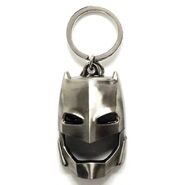 Keyring Monogram BvS Pewter Batman Mask