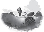 Octopus from Aquaman Undertow .jpg (96 KB) Arthur Curry with a baby Topo.