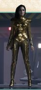 Wonder Woman's golden armor