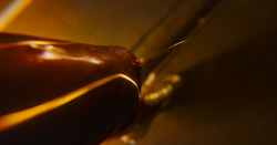 A bullet injures young Flash's leg