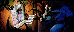 Batman confronts Emily