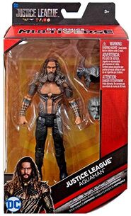 Aquaman (Toys R Us exclusive, shirtless) - Comes with alternate Steppenwolf head with removable helmet