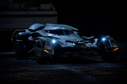 Batmobile with headlights