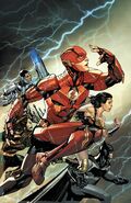 The Flash variant cover (not a DCEU comic)