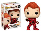 Conan O'Brien/Flash crossover (based on Justice League)