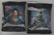 Batman v Superman fruit snacks packets