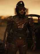 Knightmare Suit, featured in Batman v Superman: Dawn of Justice and Zack Snyder's Justice League.