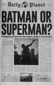 Batman or superman