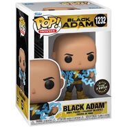 Black Adam with lightning