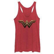 Wonder Woman logo racerback tank