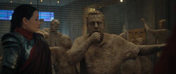 Docent statue