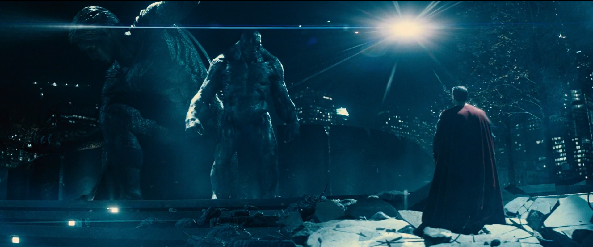 Doomsday v Superman: Dawn ofthe Bulge.