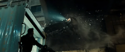 Batmobile in pursuit