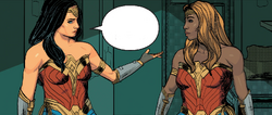 Wonder Woman helping Wonderous Serena