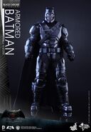 Black chrome armored Batman