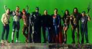 JL-BTS - Zack Snyder, Justice League and Geoff Johns on set