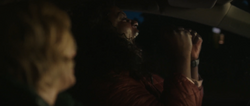 Adebayo screams with excitement after completing her first mission