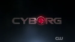 Cyborg movie logo from DC Films Presents: The Rise of the Justice League