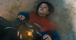 Zod extracts the codex from Supergirl