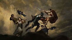 Ares kills Gods