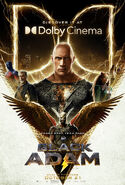 Black Adam Dolby Poster