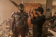 Hawkman BTS - Black Adam