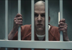 Lex Luthor in prison bar