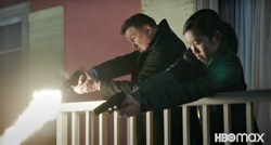 Fitz & Soph shooting Peacemaker