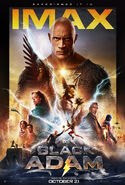 Black Adam IMAX Poster